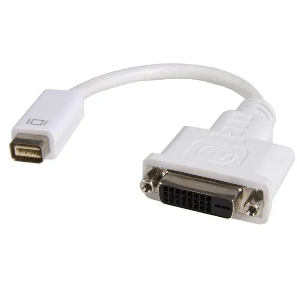 StarTech.com Mini DVI - DVI 0,2 m DVI-D Blanco