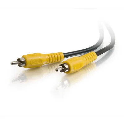 C2G 25ft Value Series RCA Type Composite Video Cable cable de vídeo compuesto 7,62 m Negro