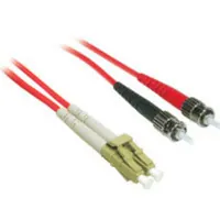 C2G 3m LC/ST Duplex 62.5/125 Multimode Fiber Patch Cable Cable de fibra óptica e InfiniBand Rojo