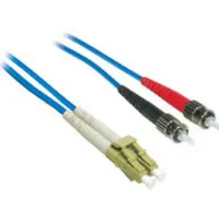 C2G 3m LC/ST Duplex 62.5/125 Multimode Fiber Patch Cable Cable de fibra óptica e InfiniBand Azul