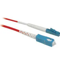 C2G 5m LC/SC Simplex 9/125 Single-Mode Fiber Patch Cable - Red Cable de fibra óptica e InfiniBand Rojo