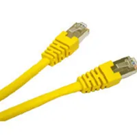 C2G 3ft Shielded Cat5E Molded Patch Cable cable de red Amarillo 0,915 m