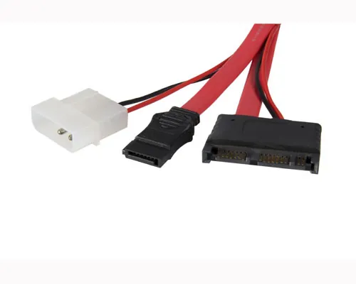 StarTech.com SATA Power Cable cable de SATA Rojo