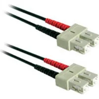C2G 1m SC/SC Duplex 62.5/125 Multimode Fiber Patch Cable - Black Cable de fibra óptica e InfiniBand Negro