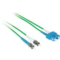 C2G 3m SC/ST Duplex 9/125 Single-Mode Fiber Patch Cable Cable de fibra óptica e InfiniBand Verde