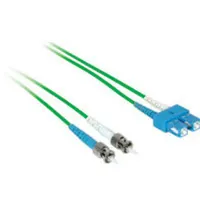 C2G 5m SC/ST Duplex 9/125 Single-Mode Fiber Patch Cable Cable de fibra óptica e InfiniBand Verde