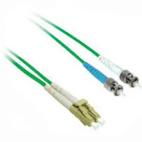 C2G 10m LC/ST Duplex 50/125 Multimode Fiber Patch Cable de fibra óptica e InfiniBand Verde