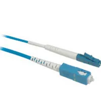 C2G 3m LC/SC Simplex 9/125 Single-Mode Fiber Patch Cable de fibra óptica e InfiniBand Azul
