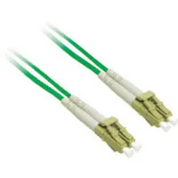 C2G 5m LC/LC Duplex 9/125 Cable de fibra óptica e InfiniBand Verde