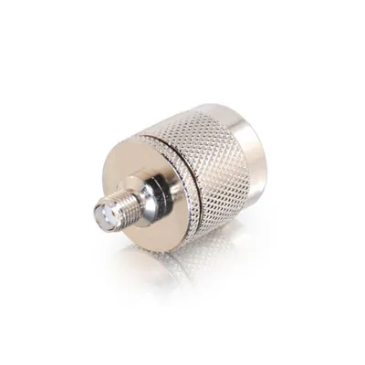 C2G N-Male -> SMA Female Adapter Plata