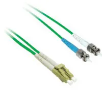 C2G 10m LC/ST Plenum-Rated 9/125 Duplex Single-Mode Fiber Patch Cable - Green Cable de fibra óptica e InfiniBand Verde