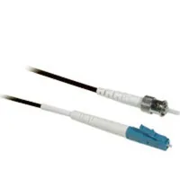 C2G 10m LC/ST Plenum-Rated 9/125 Simplex Single-Mode Fiber Patch Cable Cable de fibra óptica e InfiniBand Negro