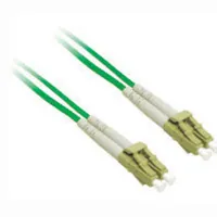 C2G 1m LC/LC Plenum-Rated Duplex 50/125 Multimode Fiber Patch Cable Cable de fibra óptica e InfiniBand Verde
