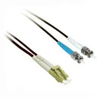 C2G 10m LC/ST Duplex 50/125 Multimode Fiber Patch Cable Cable de fibra óptica e InfiniBand Negro