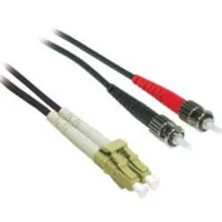 C2G 3m LC/ST Duplex 62.5/125 Multimode Fiber Patch Cable Cable de fibra óptica e InfiniBand Negro