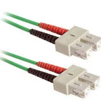 C2G 10m SC/SC Duplex 62.5/125 Multimode Fiber Patch Cable - Green Cable de fibra óptica e InfiniBand Verde