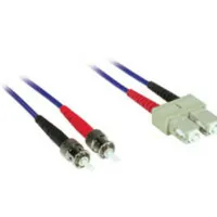 C2G 5m SC/ST Duplex 62.5/125 Multimode Fiber Patch Cable - Blue Cable de fibra óptica e InfiniBand Azul