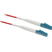 C2G 2m LC/LC Simplex 9/125 Single-Mode Fiber Patch Cable - Red Cable de fibra óptica e InfiniBand Rojo