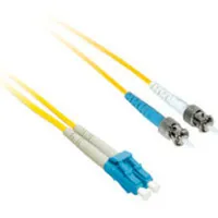C2G 20m LC/ST Plenum-Rated Duplex 9/125 Single-Mode Fiber Patch Cable Cable de fibra óptica e InfiniBand Amarillo