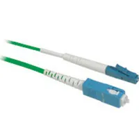C2G 1m LC/SC Simplex 9/125 Single-Mode Fiber Patch Cable Cable de fibra óptica e InfiniBand Verde