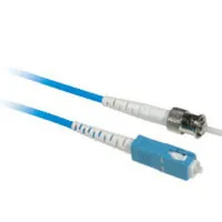 C2G 3m ST/SC Simplex 9/125 Single-Mode Fiber Patch Cable de fibra óptica e InfiniBand Azul