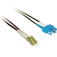 C2G 10m LC/SC Duplex 9/125 Single-Mode Fiber Patch Cable - Black Cable de fibra óptica e InfiniBand Negro