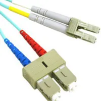 C2G 1m USA 10Gb LC/SC Duplex 50/125 Multimode Fiber Patch Cable Cable de fibra óptica e InfiniBand Azul