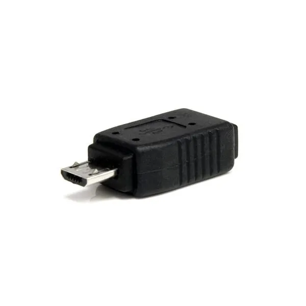 StarTech.com UUSBMUSBMF cambiador de género para cable Micro-USB B Mini-USB B Negro