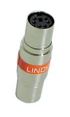 Lindy PS/2 Adapter 6-pin mini-DIN Gris