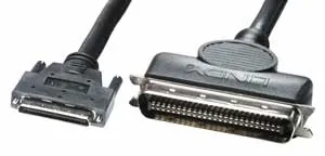 Lindy SCSI-V Cable, 2m cable SCSI Negro