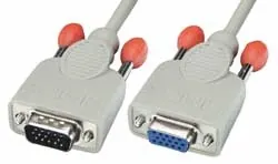 Lindy 1m VGA Cable cable VGA VGA (D-Sub) Gris