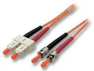 Lindy LWL Duplex Cable ST/SC, 10m Cable de fibra óptica e InfiniBand