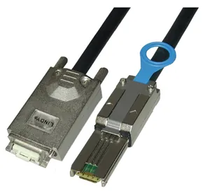 Lindy SAS/SATA II Multilane Infiniband Cable Cable de fibra óptica e InfiniBand