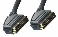 Lindy Multi-Coax SCART Cable, 3m cable EUROCONECTOR SCART (21-pin)
