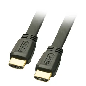 Lindy 3m Flat HDMI Cable cable HDMI HDMI tipo A (Estándar) Negro