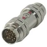 C2G RapidRun 15-pin Din (UXGA) Coupler M/M Plata
