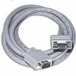C2G 0.5m Monitor HD15 M/M cable cable VGA 0,5 m VGA (D-Sub) Gris