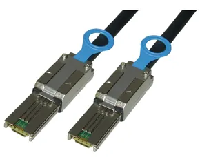Lindy 33642 cable Serial Attached SCSI (SAS) 2 m Negro