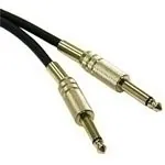 C2G 15m Pro-Audio 6.3mm Cable M/M cable de audio 6,35mm Negro