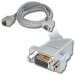 C2G 2m Monitor HD15 M/F cable cable VGA VGA (D-Sub) Gris