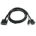 C2G 5m M1 / VGA M + USB Cable VGA (D-Sub) + USB Negro