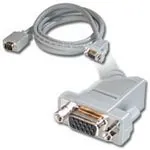 C2G 10m Monitor HD15 M/F cable cable VGA VGA (D-Sub) Gris