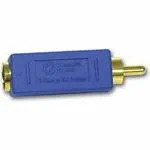 C2G Bi-Directional RCA Male/ S-Video Female Video Adapter Azul