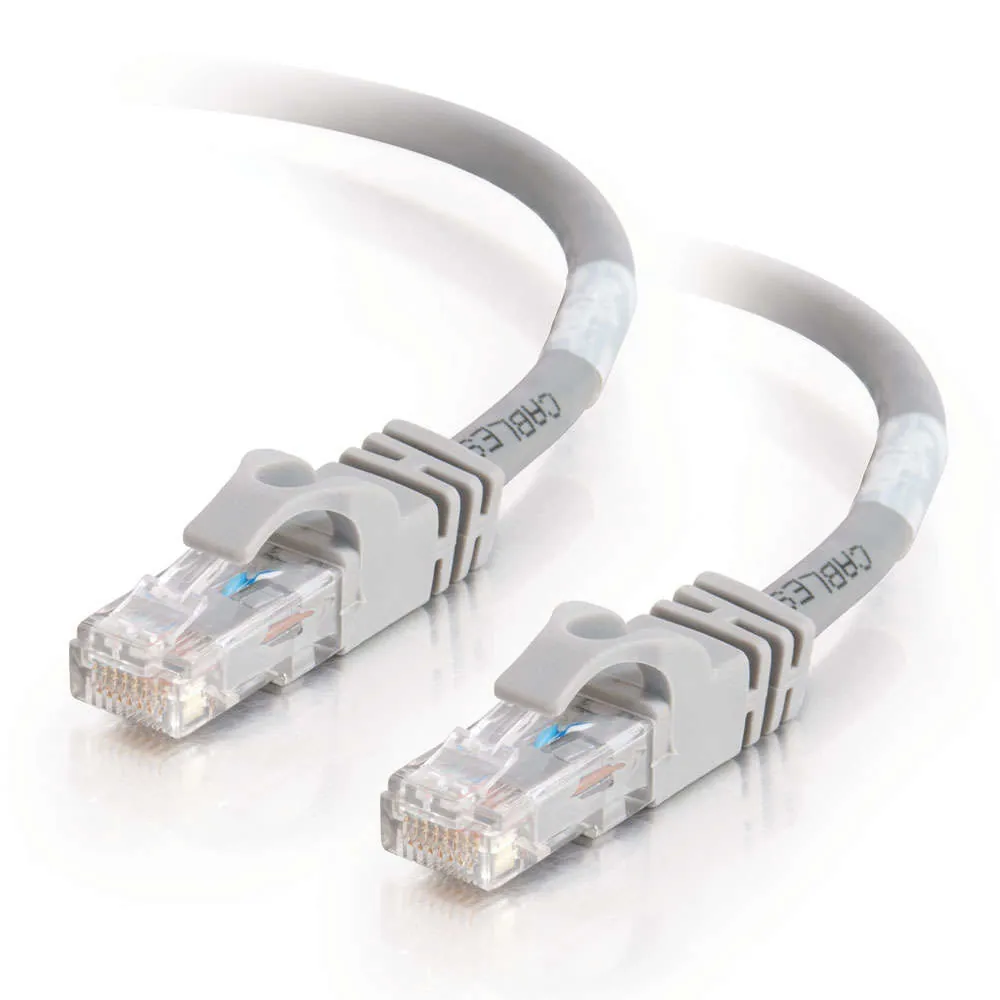 C2G 30m Cat6 550MHz Snagless Patch Cable cable de red Gris U/UTP (UTP)