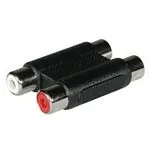 C2G Stereo Coupler FM/FM 2x RCA Negro