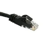 C2G Cat6 Snagless CrossOver UTP Patch Cable Black 3m cable de red Negro