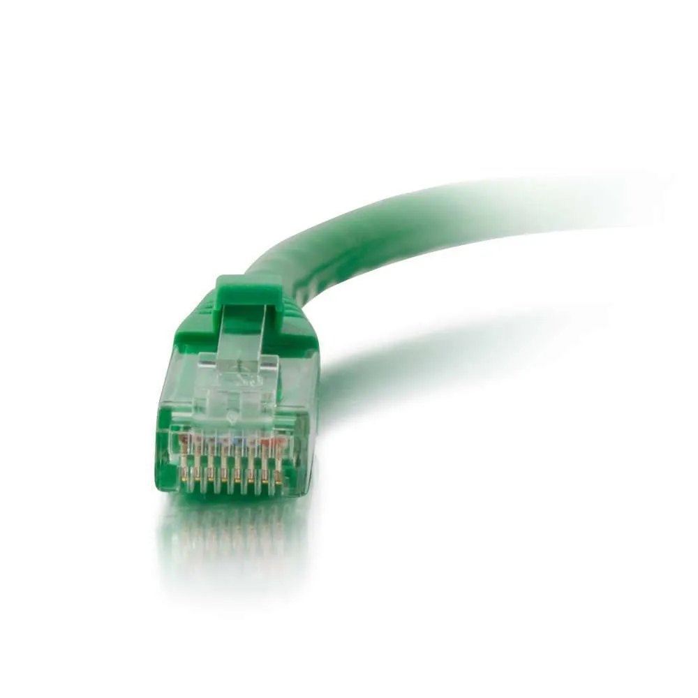 C2G RJ-45/RJ-45 Cat6 15m cable de red Verde U/UTP (UTP)