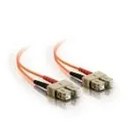 C2G 5m SC/SC LSZH Duplex 50/125 Multimode Fibre Patch Cable Cable de fibra óptica e InfiniBand Naranja