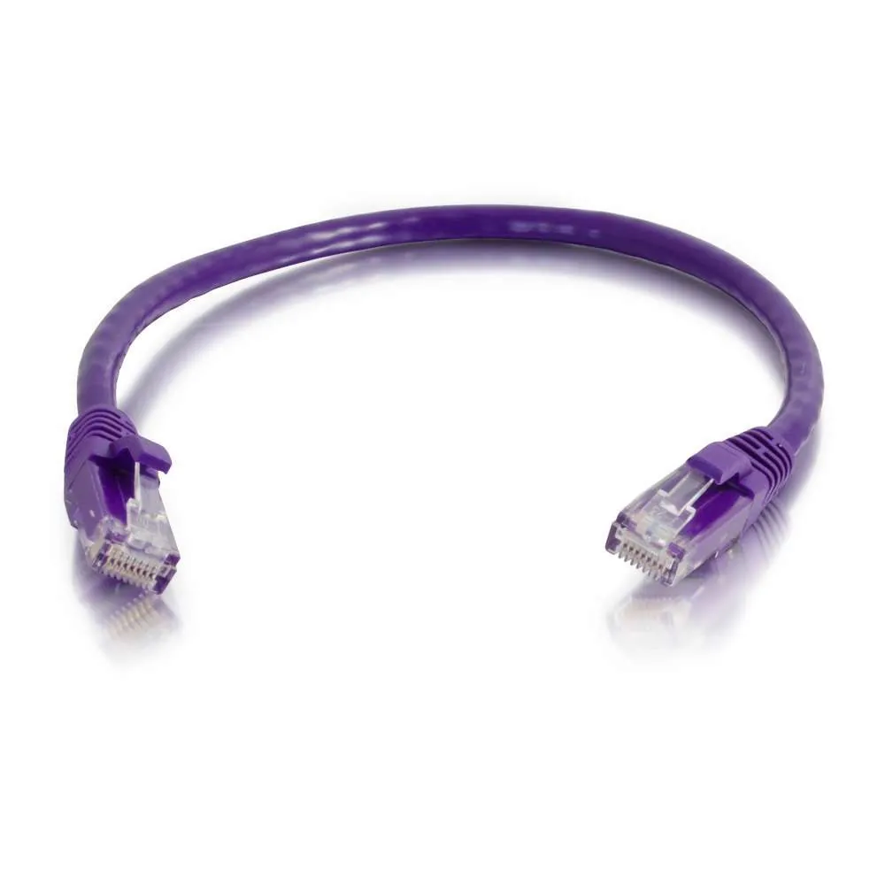 C2G 3m Cat6 550MHz Snagless Patch Cable cable de red Púrpura U/UTP (UTP)