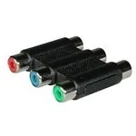 C2G Component Video Coupler 3 x RCA
 3 x RCA Negro